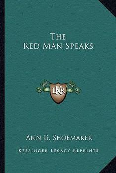 Paperback The Red Man Speaks Book