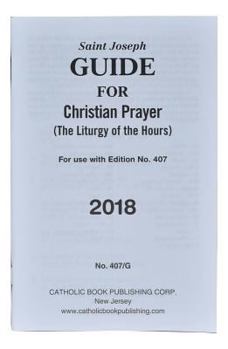 Paperback St. Joseph Guide for Christian Prayer: 2018 [Large Print] Book