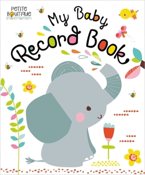 Hardcover Petite Boutique My Baby Record Book