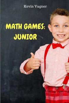 Paperback Math Games: Junior: Math & Logic Puzzles Collection Book