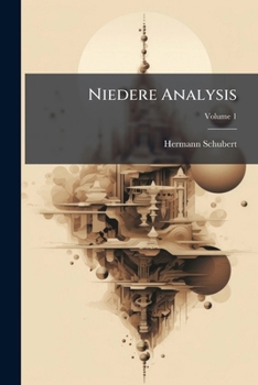 Paperback Niedere Analysis; Volume 1 [German] Book