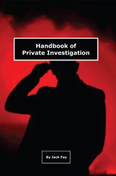 Paperback Handbook of Private Investigation Book