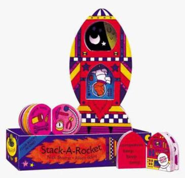 Hardcover Stack-A-Rocket Book