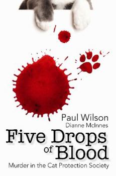 Paperback Five Drops of Blood - Murder in the Cat Protection Society Book