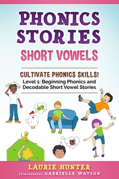 Paperback Phonics Stories, Short Vowels Book