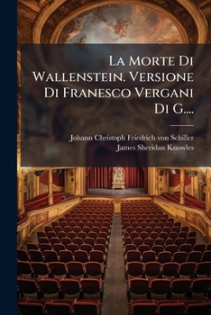 Paperback La Morte Di Wallenstein. Versione Di Franesco Vergani Di G.... [Italian] Book