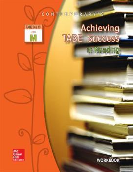Paperback Achieving Tabe Success in Reading, Level M Workbook Book