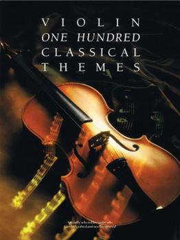 Paperback 100 Classical Themes for Violin Book