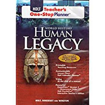Hardcover One-Stop Te Wld Hst 2008 Legacy Book