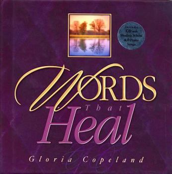 Hardcover Words That Heal: Includes CD with Healing School & 6 Praise Songs Book