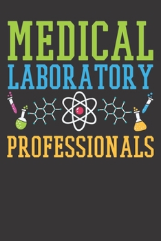 Paperback Notebook: Medical Labratory Professionals Dot Grid 6x9 120 Pages Book