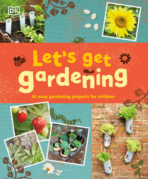 Hardcover Let's Get Gardening Book