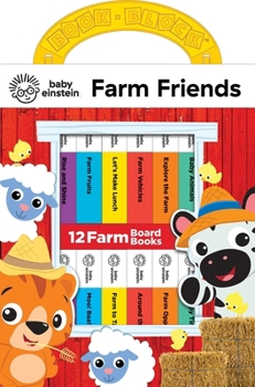 Misc. Baby Einstein: Farm Friends 12 Farm Board Books Book