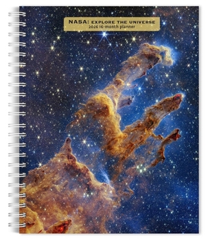 NASA Explore the Universe 2026 6 X 7.75 Inch Spiral-Bound Wire-O Weekly Engagement Planner Calendar New Full-Color Image Every Week