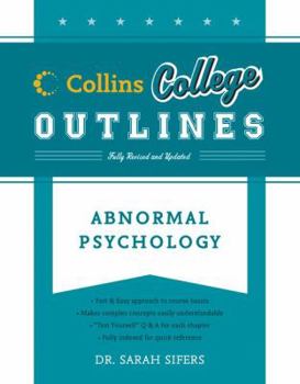 Paperback Abnormal Psychology Book