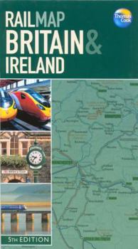 Map Thomas Cook Rail Map Britain & Ireland Book