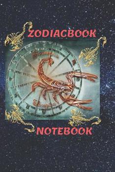 Paperback Zodiacbook: Paper in a Line 120 Pages Notebook Notepad Book