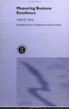 Hardcover Measuring Business Excellence Book