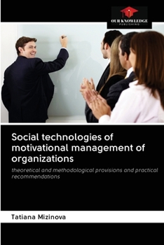 Paperback Social technologies of motivational management of organizations Book