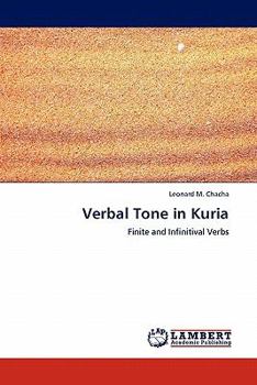 Paperback Verbal Tone in Kuria Book