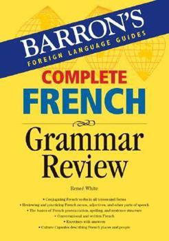 Paperback Complete French Grammar Review Book