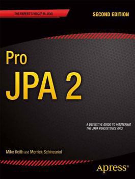 Paperback Pro JPA 2 Book