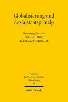 Hardcover Globalisierung Und Sozialstaatsprinzip: Ein Japanisch-Deutsches Symposium [German] Book