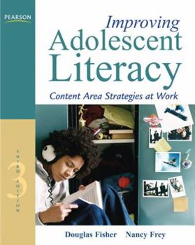 Paperback Improving Adolescent Literacy: Content Area Strategies at Work Book
