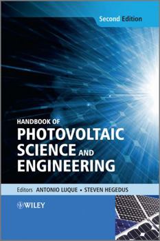 Hardcover Handbook of Photovoltaic Science and Engineering Book