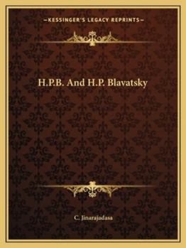 Paperback H.P.B. And H.P. Blavatsky Book