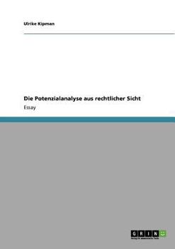 Paperback Die Potenzialanalyse aus rechtlicher Sicht [German] Book