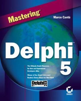 Paperback Mastering Delphi 5 Book