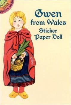 Paperback Gwen from Wales Sticker Paper Doll Book