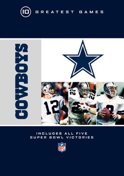 DVD NFL Dallas Cowboys: 10 Greatest Games Book