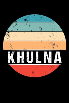 Paperback Khulna: 100 Pages 6 'x 9' - Travel Journal or Notebook Book