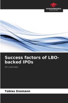 Paperback Success factors of LBO-backed IPOs Book