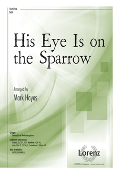 Paperback His Eye Is on the Sparrow Book
