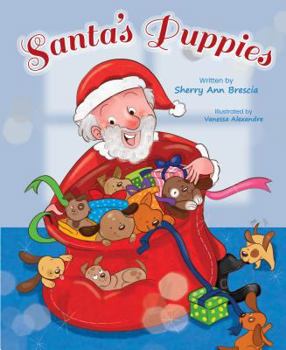 Hardcover Santas Puppies Book