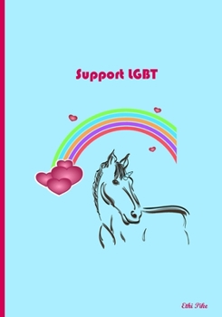 Paperback Support LGBT: Collectible Notebook Book