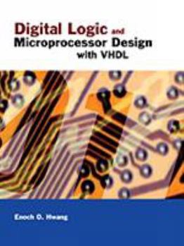 Hardcover Digital Logic and Microprocessor Design with VHDL [With CDROM] Book