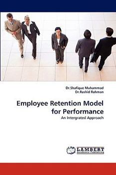 Paperback Employee Retention Model for Performance Book
