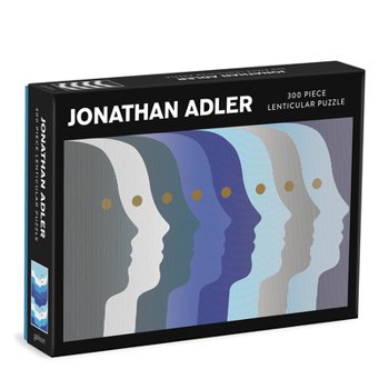 Game Jonathan Adler Atlas 300 Piece Lenticular Puzzle Book