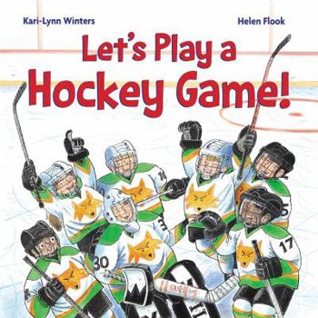 Hardcover Let's Play a Hockey Game! Book