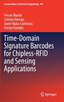 Hardcover Time-Domain Signature Barcodes for Chipless-RFID and Sensing Applications Book