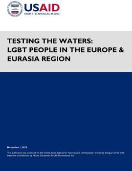 Paperback Testing the Waters: LGBT People in the Europe & Eurasia Region Book