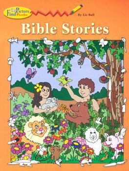Paperback Bible Stories: Find Picture Puzzle Book