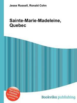 Paperback Sainte-Marie-Madeleine, Quebec Book