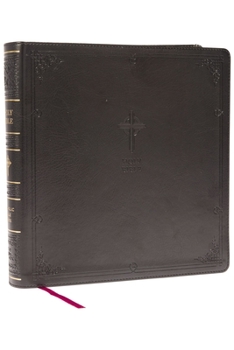 Imitation Leather Nabre XL, Catholic Edition, Leathersoft, Black, Comfort Print: Holy Bible Book