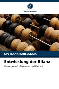 Paperback Entwicklung der Bilanz [German] Book