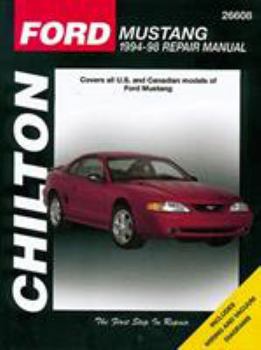 Paperback Ford Mustang 1994-04 Repair Manual: Covers U.S. and Canadian Models of Ford Mustang Book